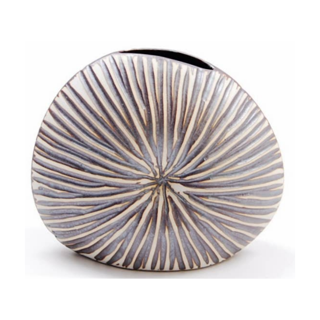 Diva Round Mini Lana Vase made of porcelain ceramic