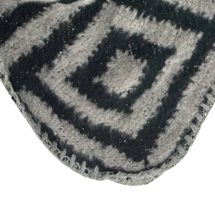 Schal Nina Arctic Schwarz-Grau