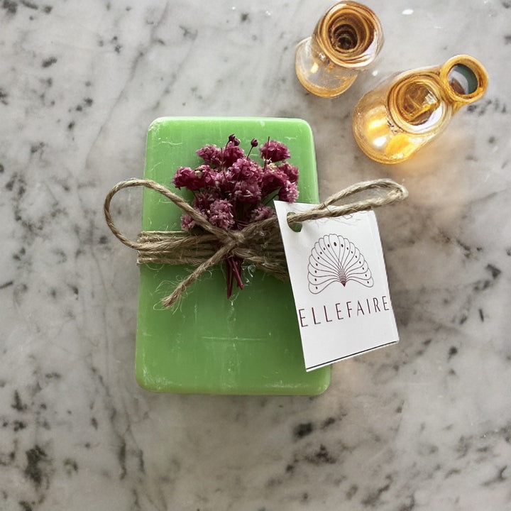Ellefaire vegane Seife Mint Flower
