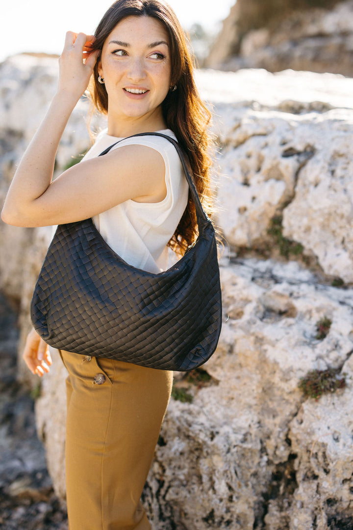 Chiara Ledertasche Dark Espresso