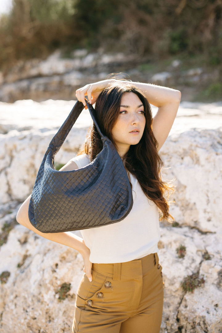 Chiara Ledertasche Dark Espresso