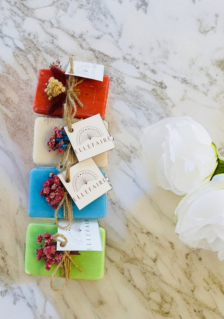 Ellefaire vegane Seife Red Beauty