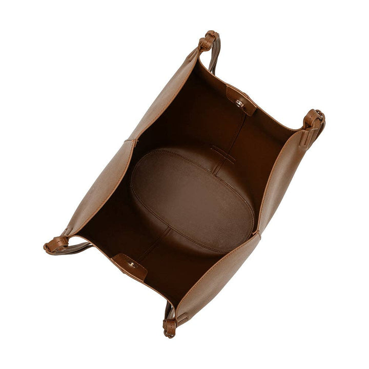 Lydia Saddle recycelte vegane Schultertasche