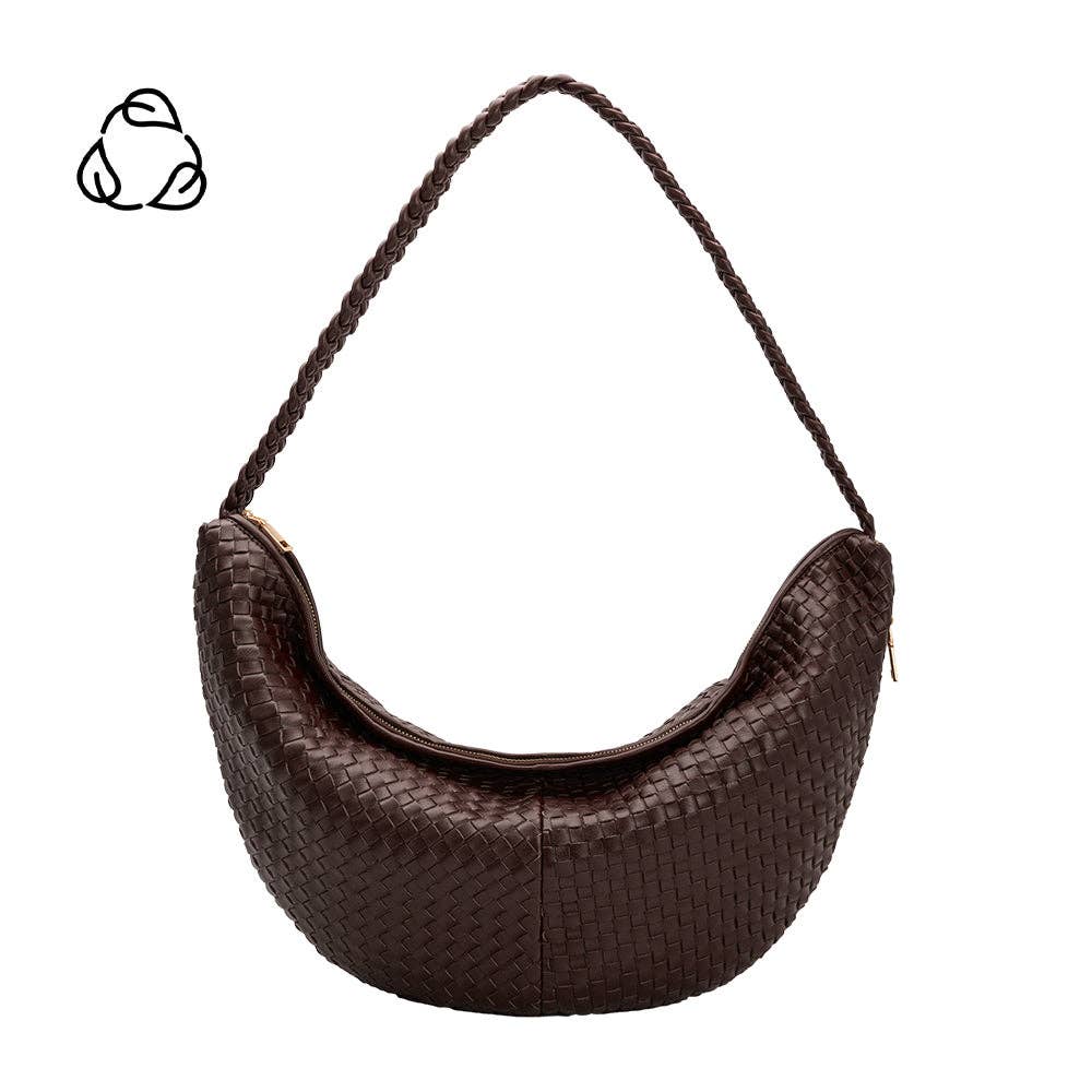 Melie Bianco Raquel XL shoulder bag made from recycled material