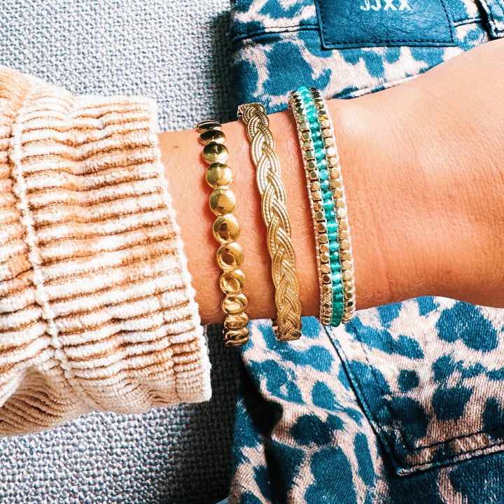 Bangle Dots - Gold