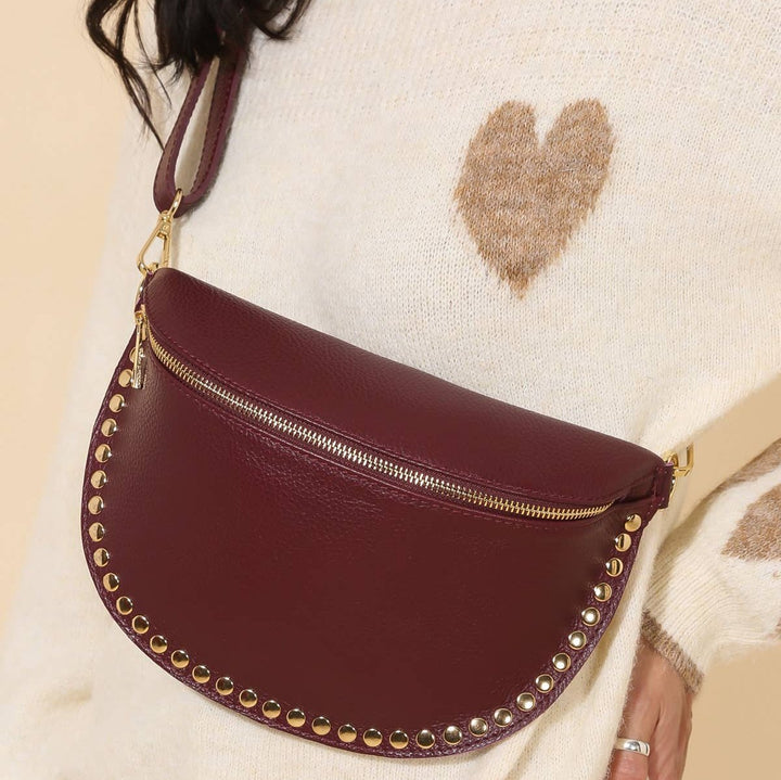 Ledertasche Beatrice Bordeaux