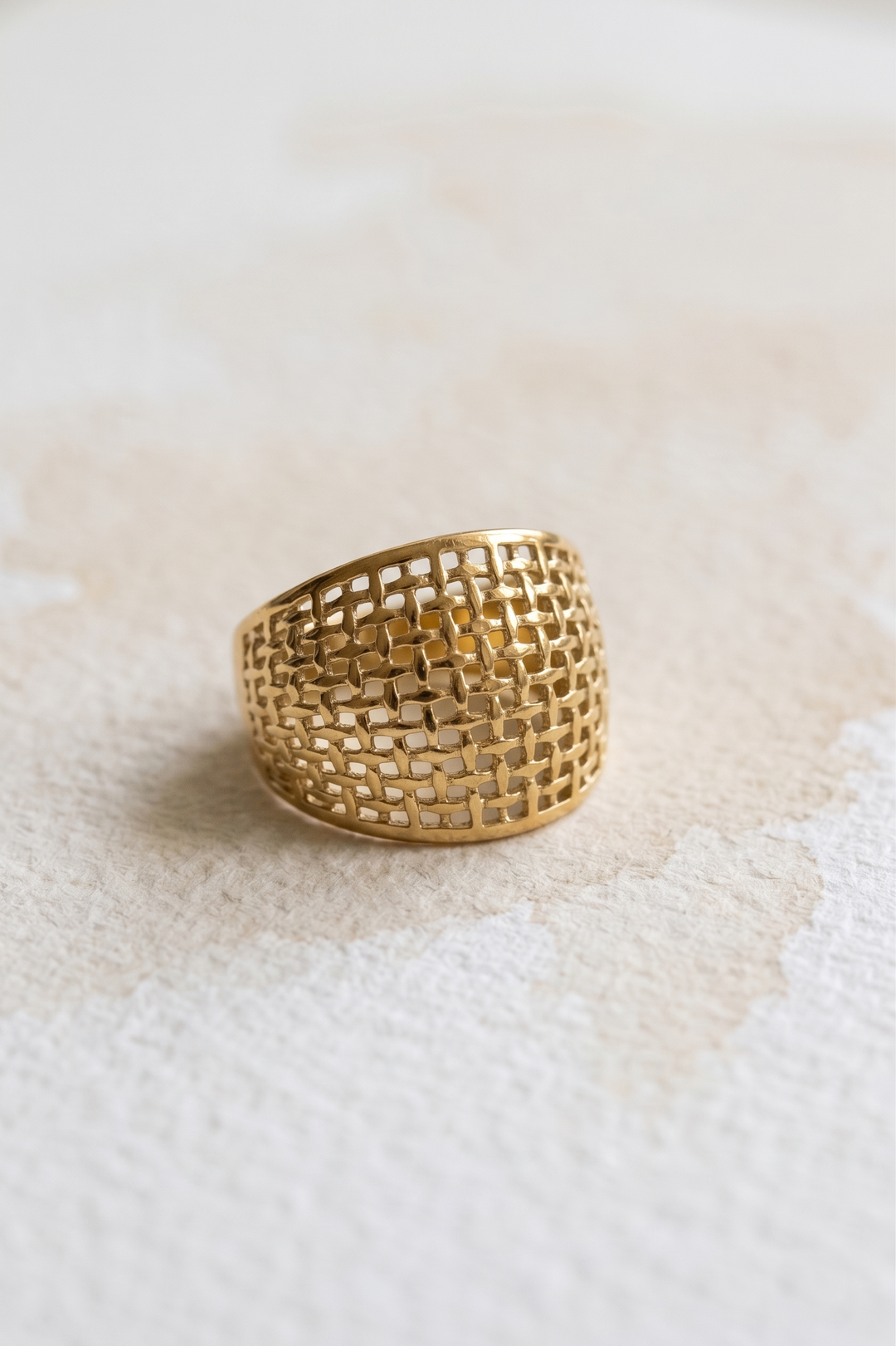 Geflochtener Statement‑Ring
