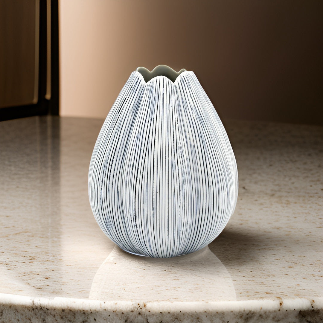 Mini Champa Agua Knospenvase aus Porzellankeramik