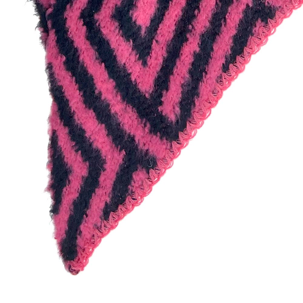 Schal Fem Arctic Navy - Rosa
