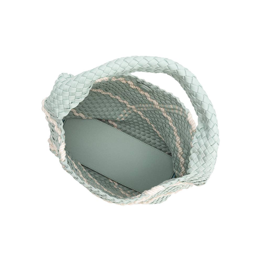 Melie Bianco Johanna Seafoam Nylon Schultertasche