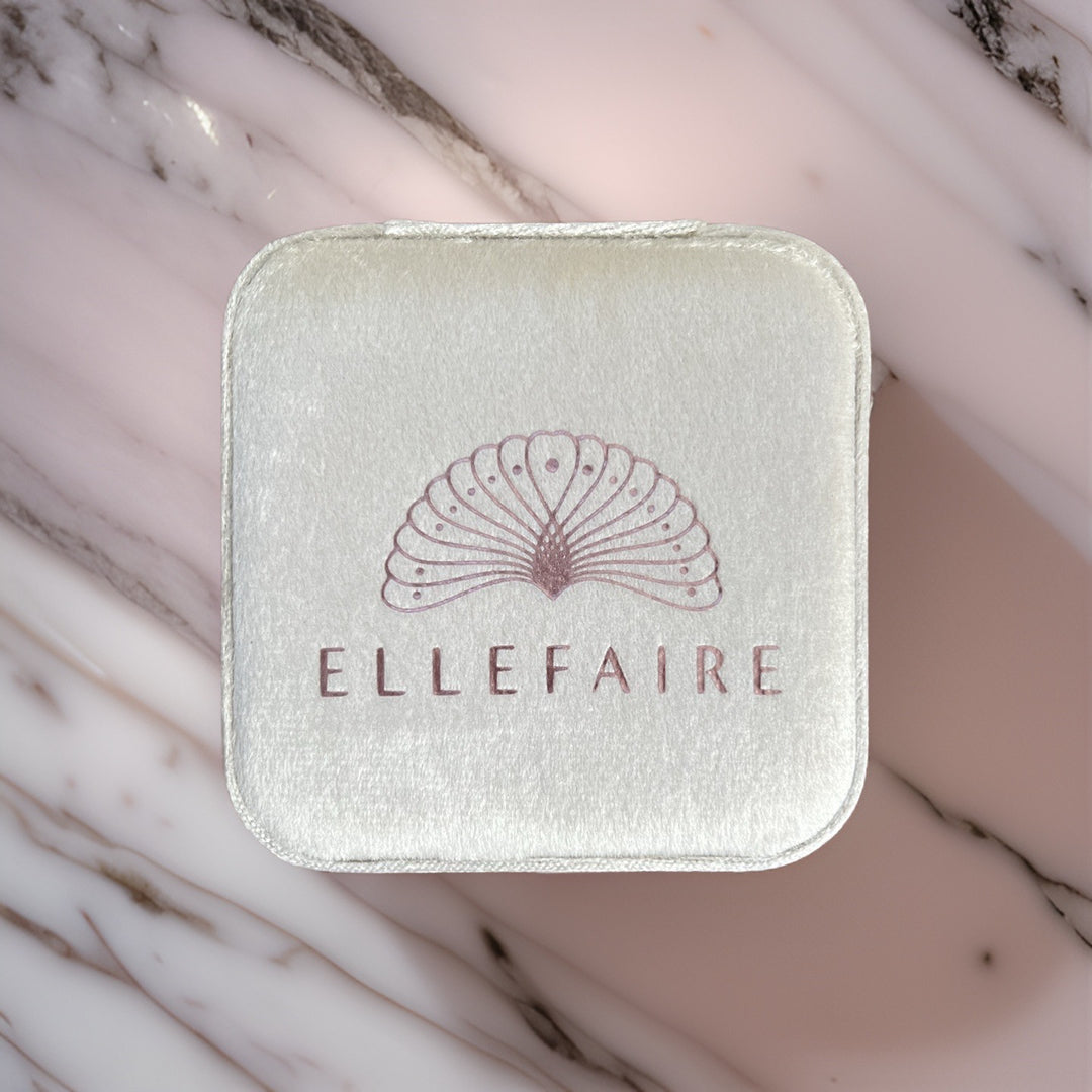 Reise-Schmuckbox Ellefaire in Velvet Ivory