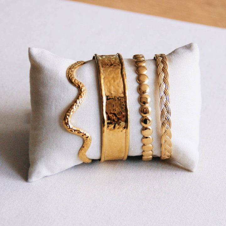 Bangle Dots - Gold