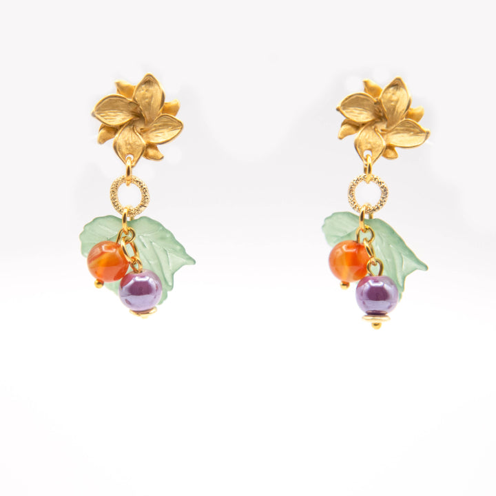 Provence - Ohrstecker Blume/kurz