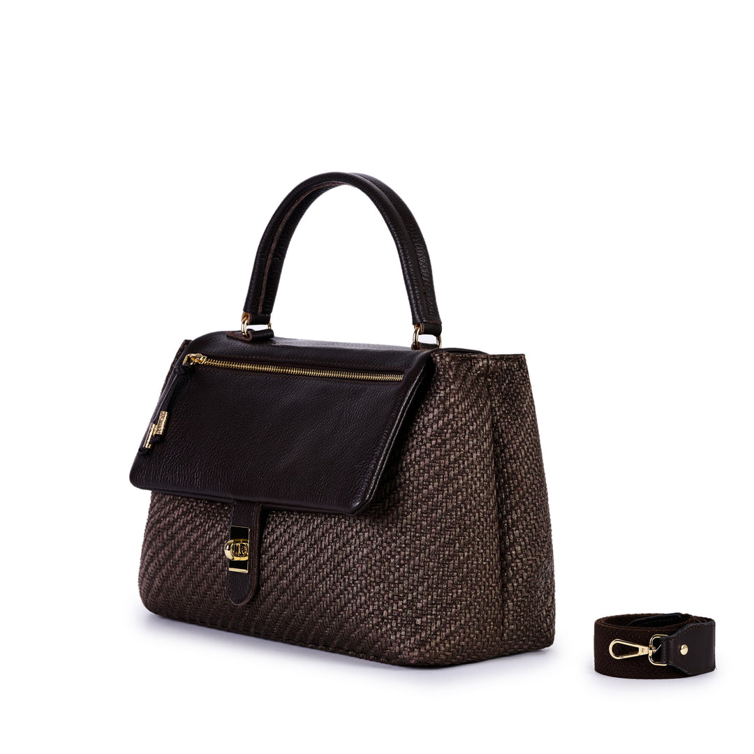 Isla Raffia Dunkelbraun