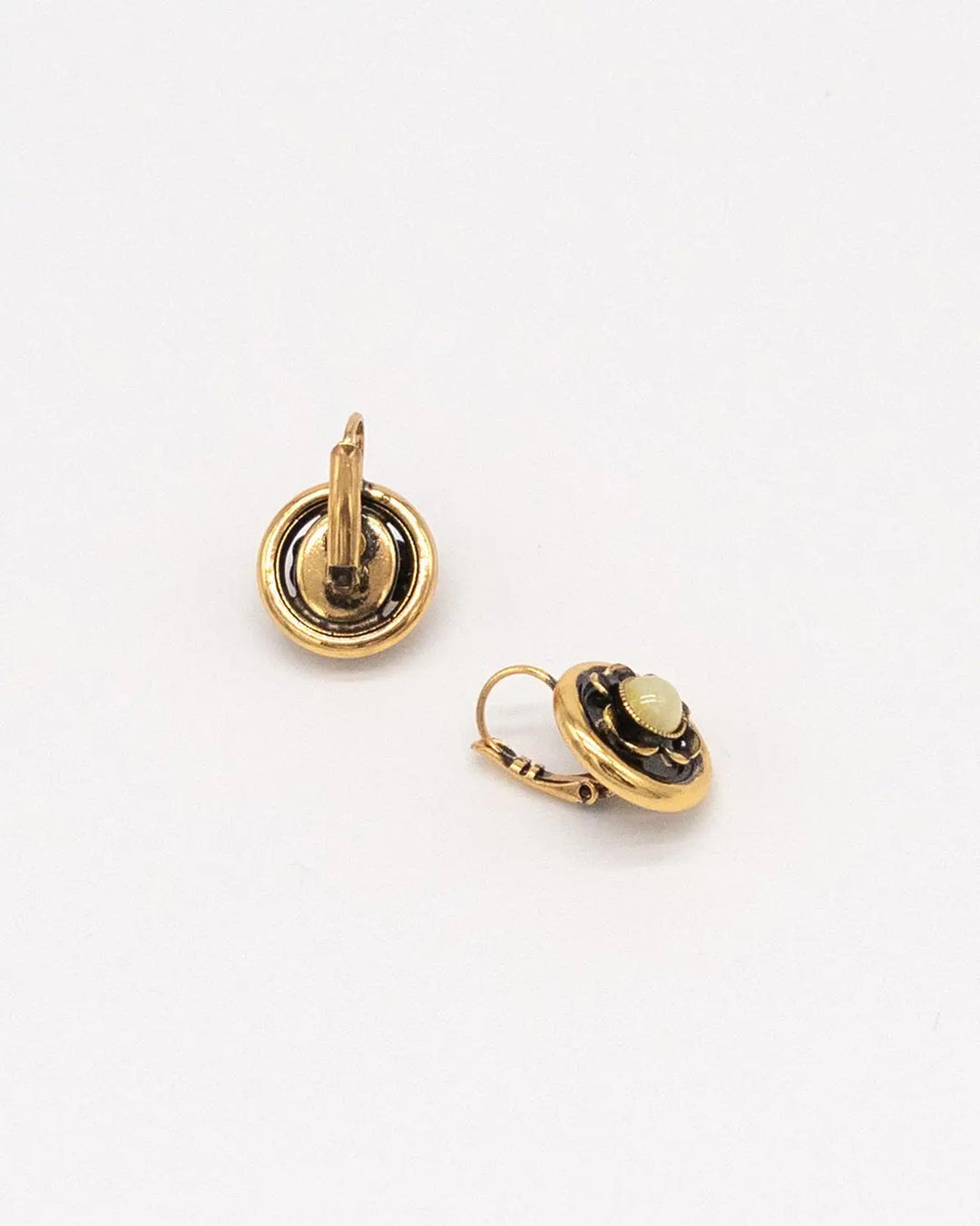 Fiore Gold handgemachte Ohrringe