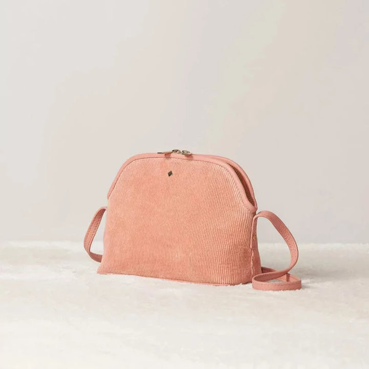 Mia Velours Rose Handbag