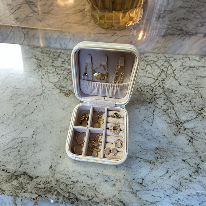 Reise-Schmuckbox Ellefaire in Weiss