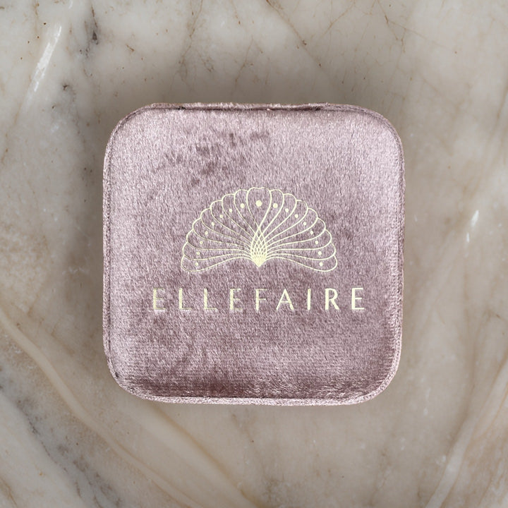 Reise-Schmuckbox Ellefaire in Velvet Dark Rose
