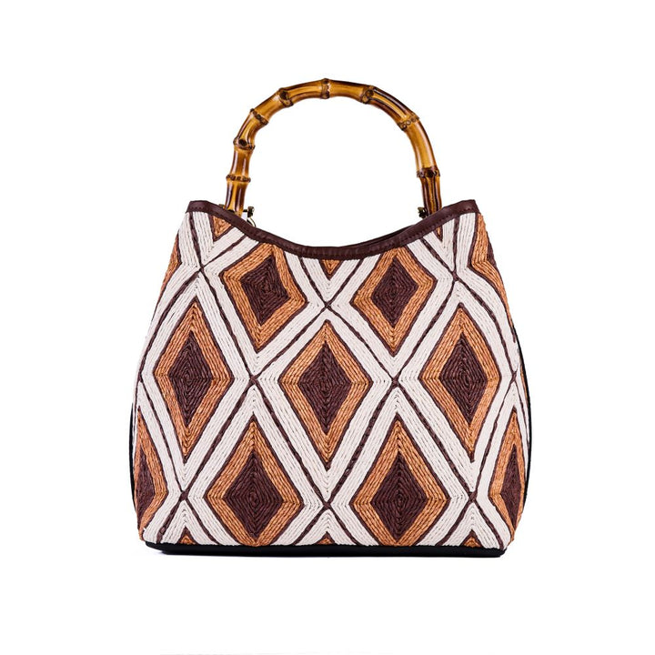 Cayos Diamond Handtasche Bianco