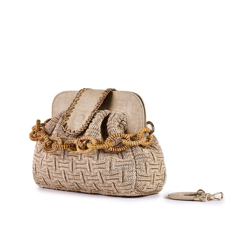 Dea Knit Handtasche Beige