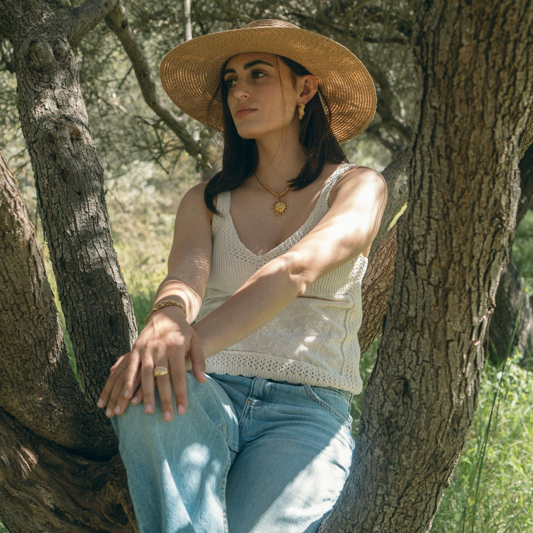 Halbkreolen Floréa - Gold