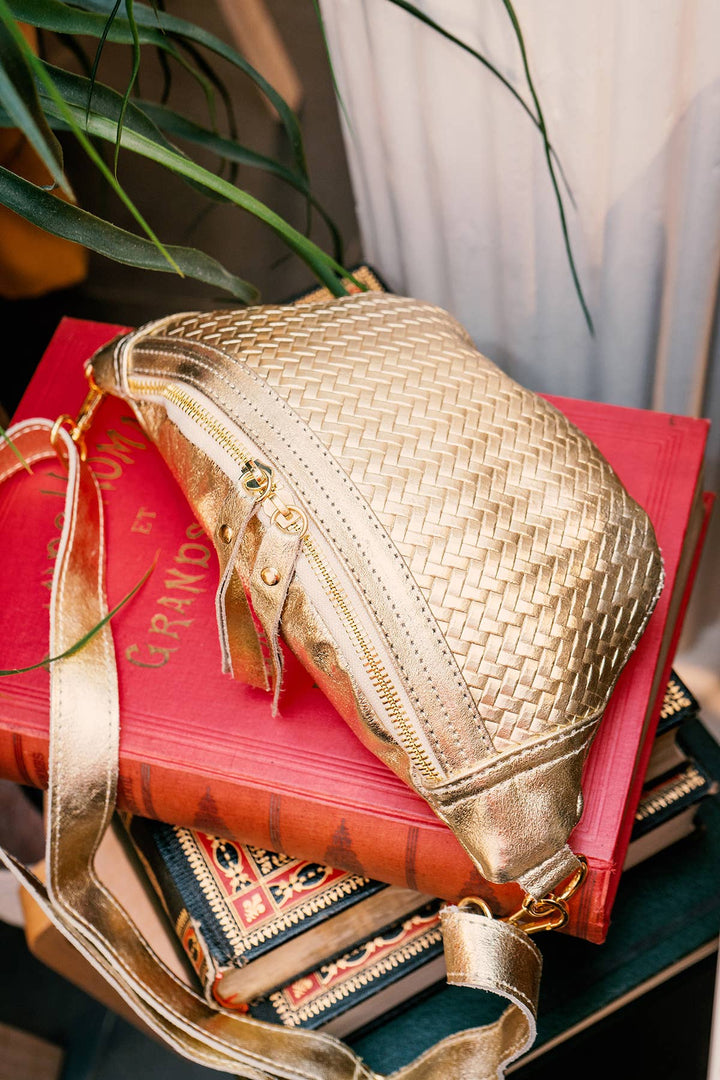 Ledertasche Scarlett Gold