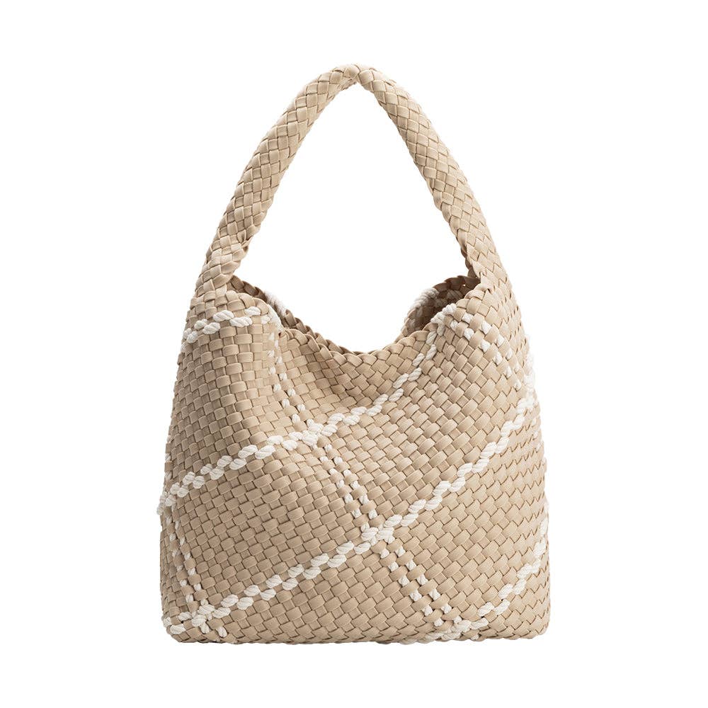Melie Bianco Johanna Almond Nylon Schultertasche