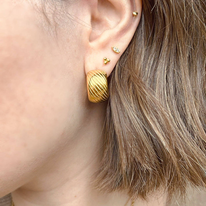 Ridged Hoops