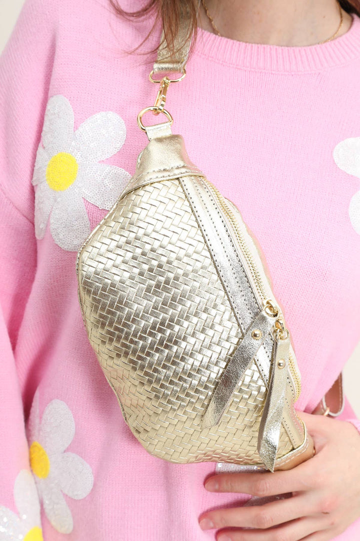 Ledertasche Scarlett Gold