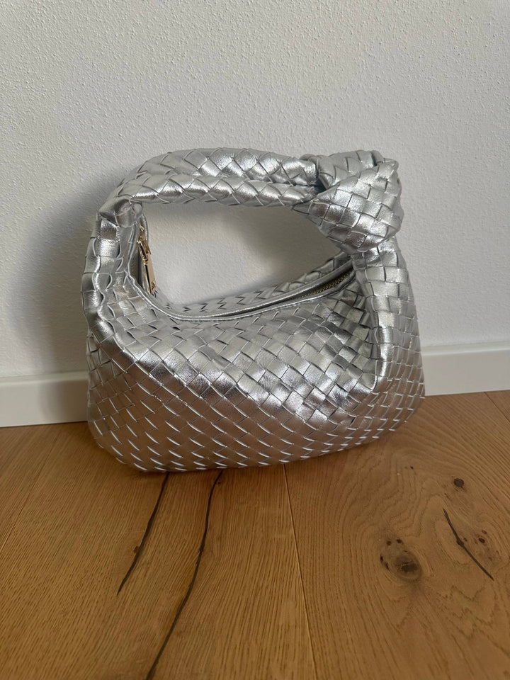 Jolina Mini Lederhandtasche Gold