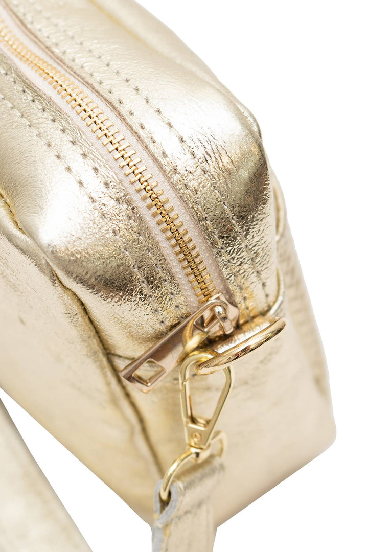 Tea Ledertasche Gold