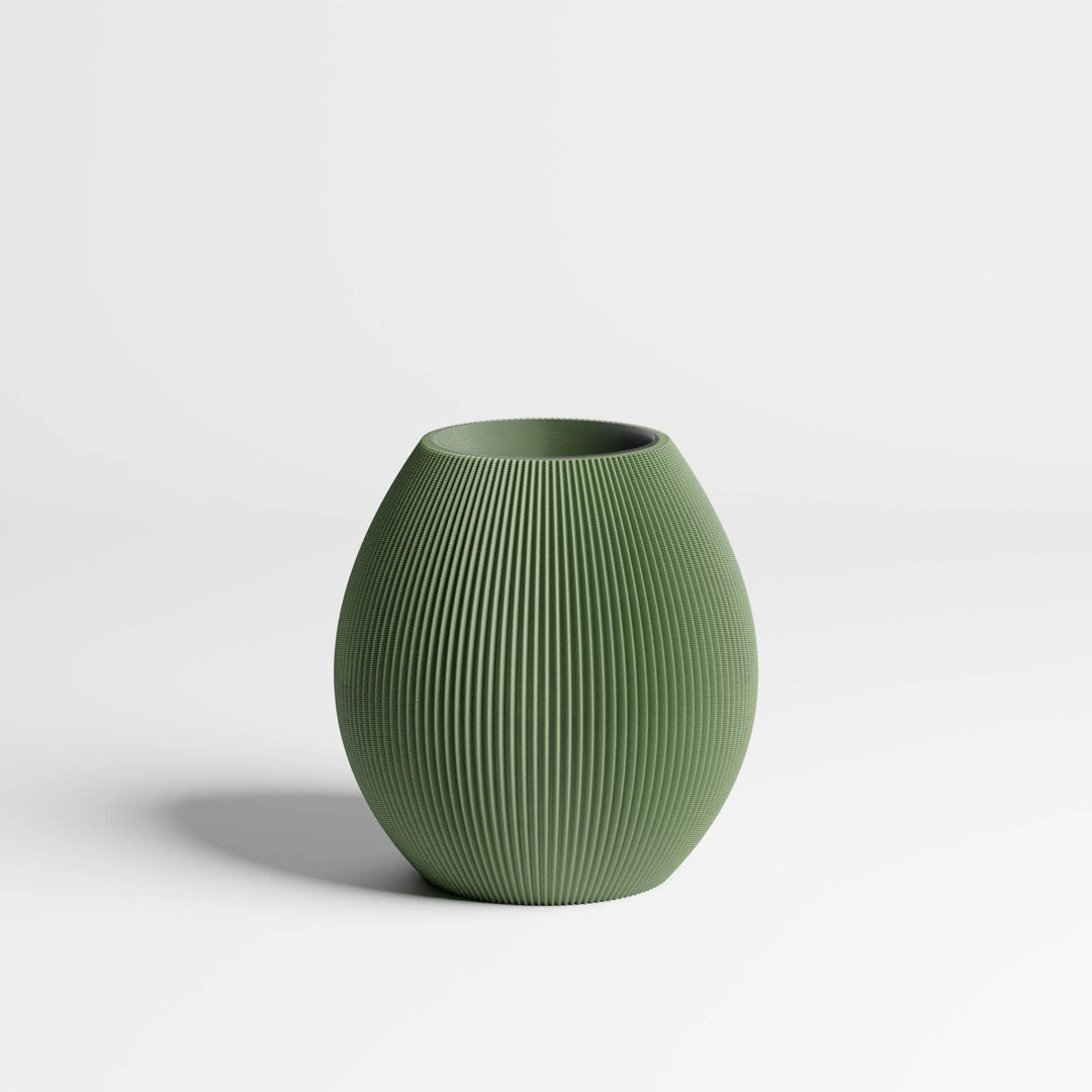 Vase Ronda Small Olivegrün