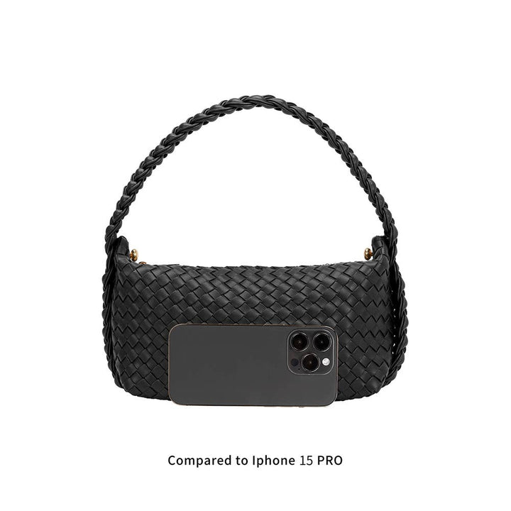 Melie Bianco Alma Ivory Henkeltasche aus recyceltem veganem Material