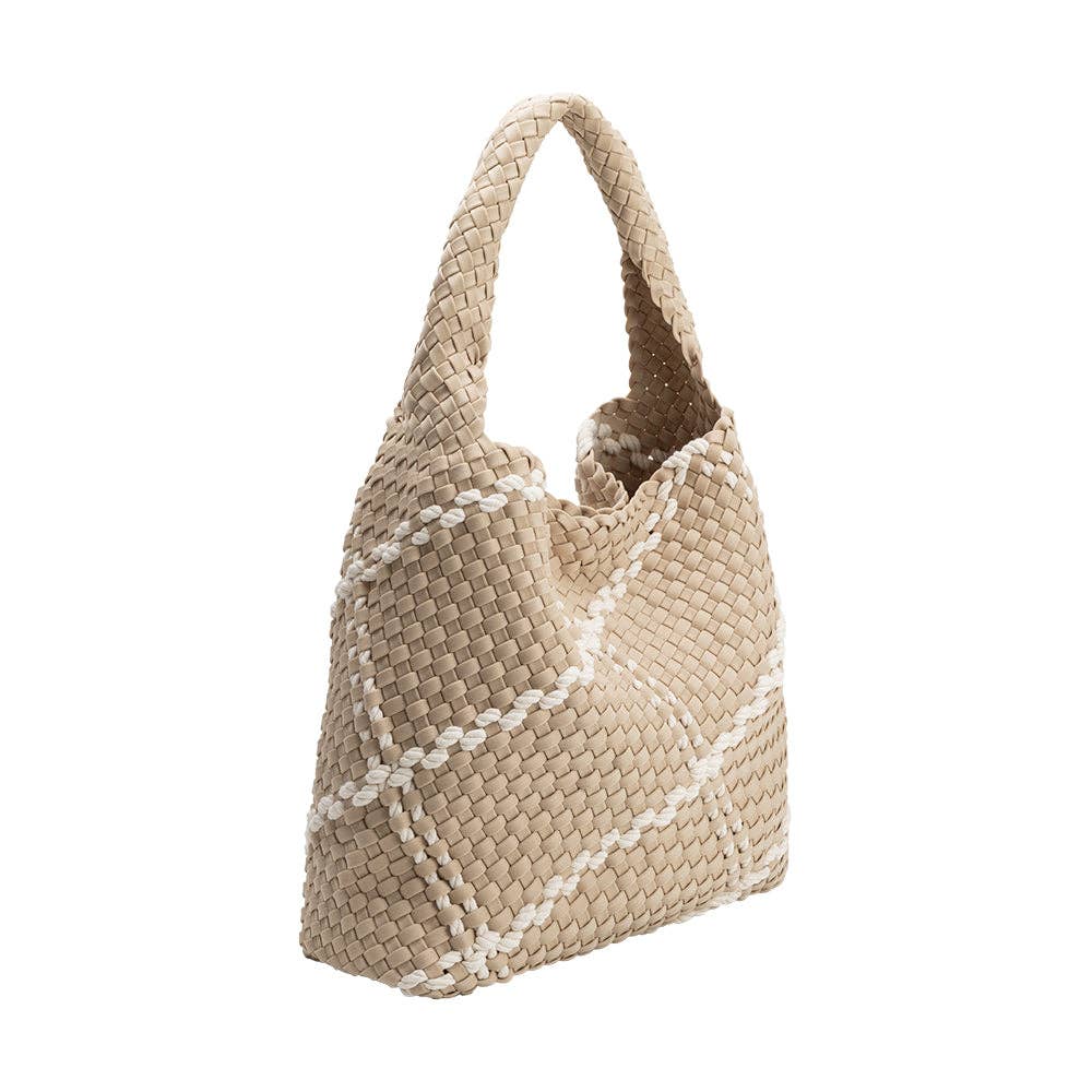 Melie Bianco Johanna Almond Nylon Schultertasche