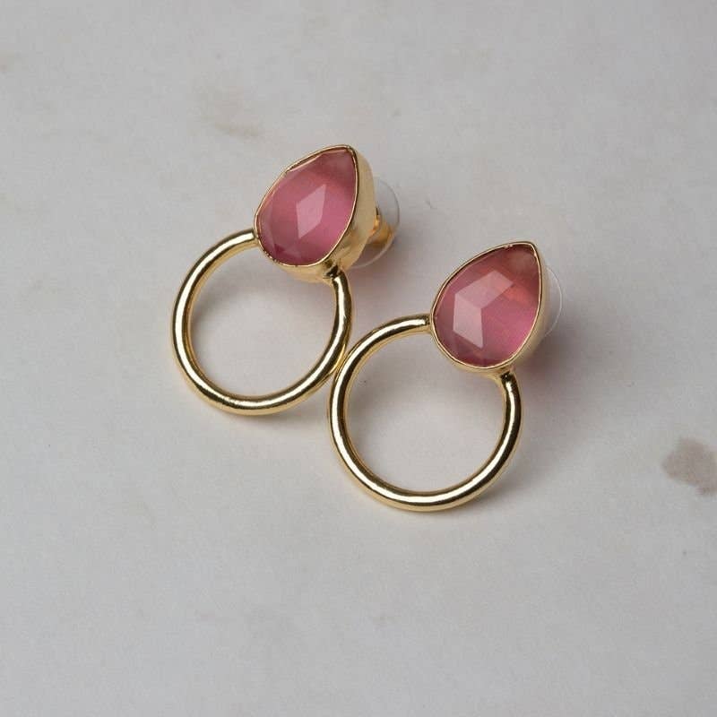 Mini Diwa Limited Edition Ohrringe Dark Rose