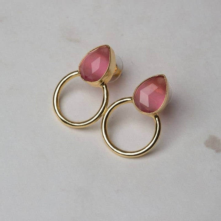 Mini Diwa Limited Edition Ohrringe Dark Rose