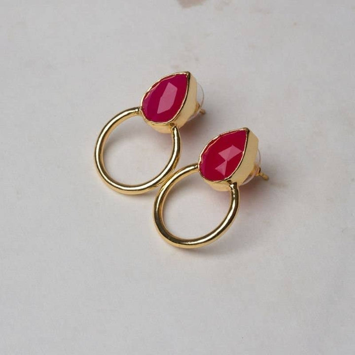 Mini Diwa Limited Edition Ohrringe Fuchsia