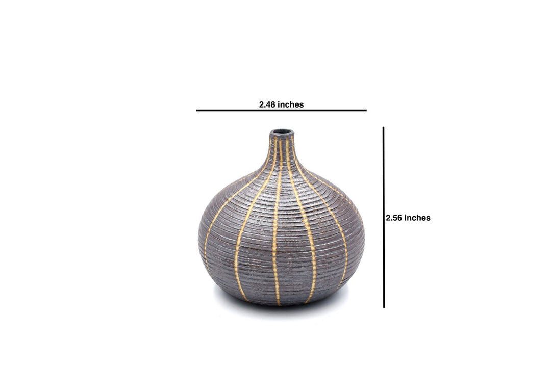 Mini Snake Knospenvase aus Porzellankeramik