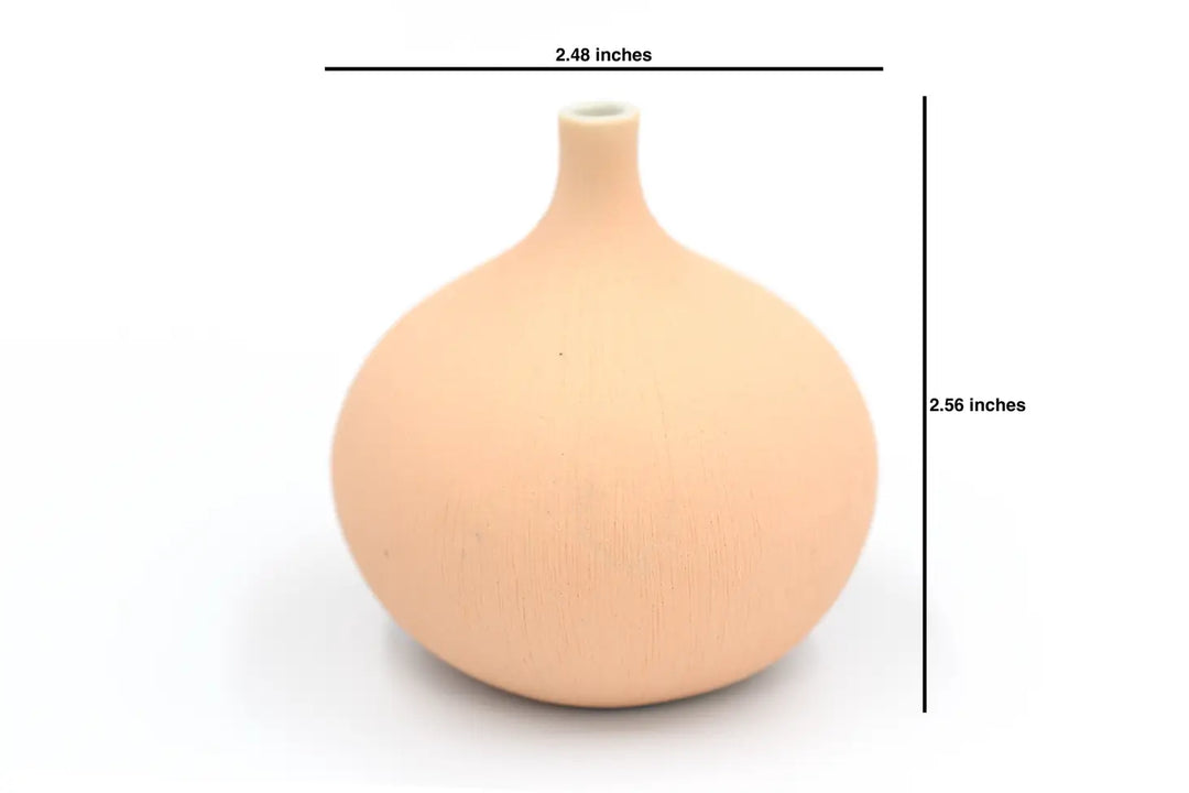 Mini Tiny Sunny Knospenvase aus Porzellankeramik