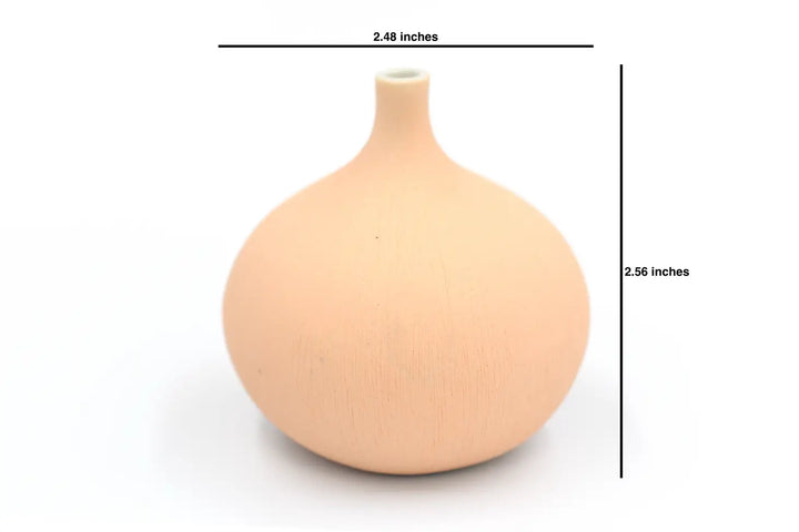 Mini Tiny Sunny Knospenvase aus Porzellankeramik