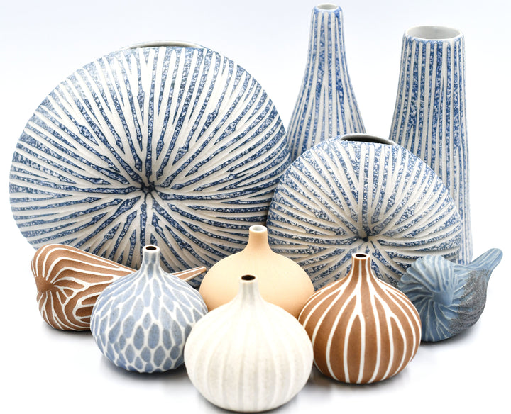 Mini Tiny Sunny Knospenvase aus Porzellankeramik