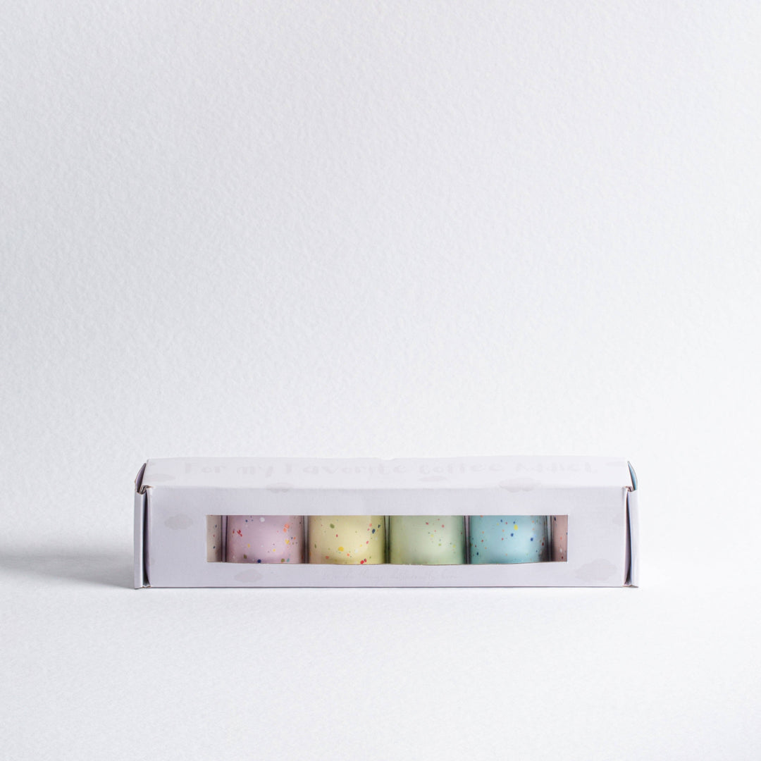 Party Espressotasse — Mix 6-teiliges Set — Geschenkkollektion