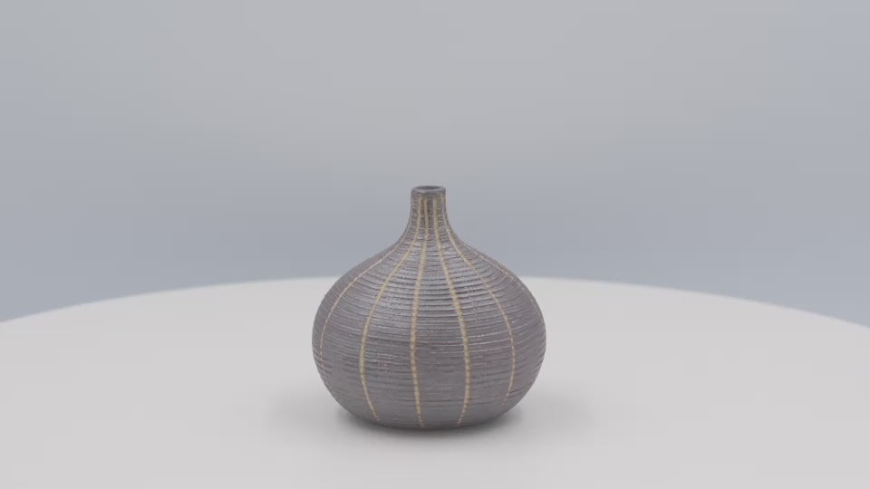 Mini Snake Knospenvase aus Porzellankeramik