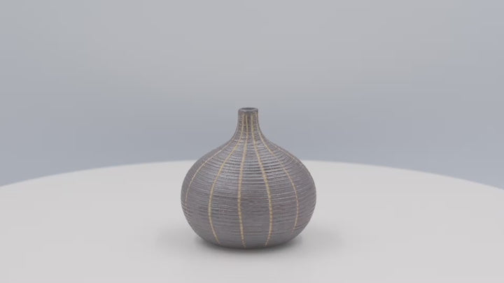 Mini Snake Knospenvase aus Porzellankeramik