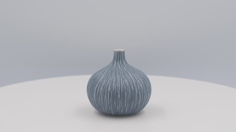 Mini Waterfall Knospenvase aus Porzellankeramik
