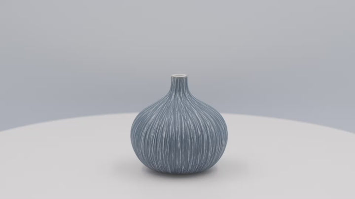 Mini Waterfall Knospenvase aus Porzellankeramik