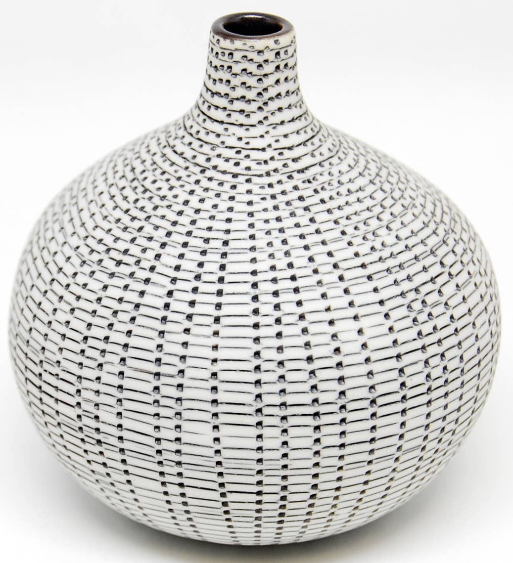 Small Vaya Knospenvase aus Porzellankeramik